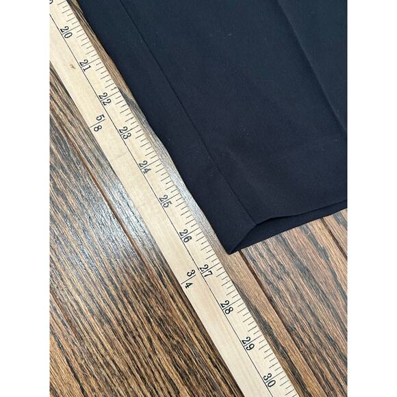 NWT J.Crew Women's Black Elastic Waist Pull On Straight Leg Jamie Pants Size 14 - Picture 8 of 9